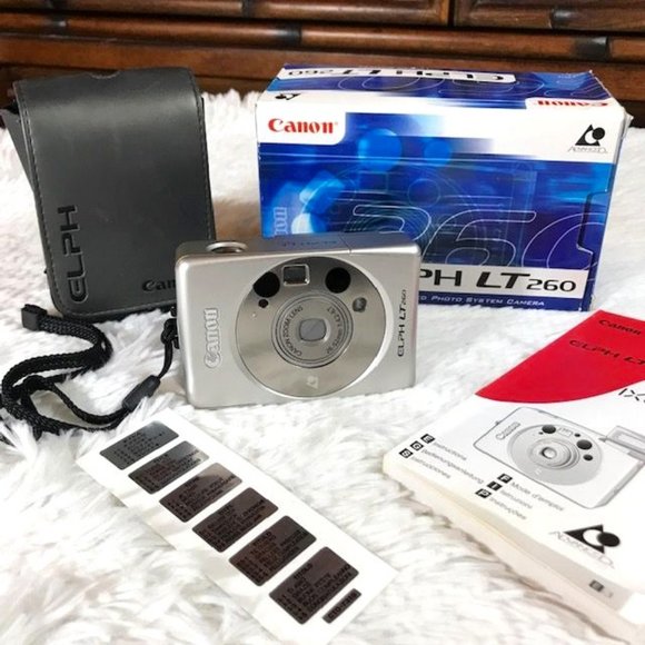 Canon ELPH LT 260 Advanced Photo System Camera w/ Case - Picture 1 of 13